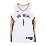 Zion Williamson Basketball Tank Top 2022/23 Nike , White , Heren