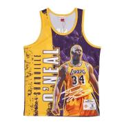 NBA Burst Mesh Tank Top Mitchell & Ness , Multicolor , Heren