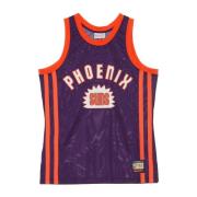 NBA Team Heritage Basketball Tank Top Mitchell & Ness , Blue , Heren