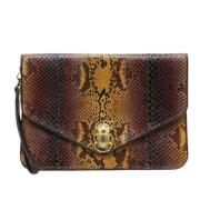 Python Tijgeroog Clutch Tas Alicia Claris Virot , Multicolor , Unisex