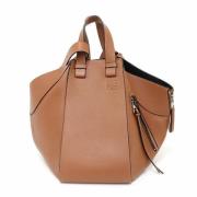 Pre-owned Leather handbags Loewe Pre-owned , Brown , Dames