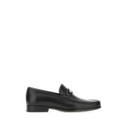 Stijlvolle Loafers voor Mannen Salvatore Ferragamo , Black , Heren