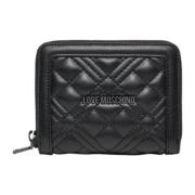 Stijlvolle Portemonnees & Kaarthouders Love Moschino , Black , Dames