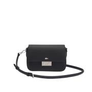 Daily City Flap Tas in Zwart Lacoste , Black , Dames