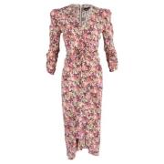 Pre-owned Silk dresses Isabel Marant Pre-owned , Multicolor , Dames