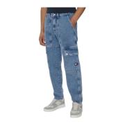 Relaxed Fit Denim Jeans Tommy Jeans , Blue , Heren