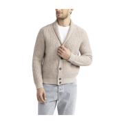 Merino wol en kasjmier vest Peserico , Beige , Heren