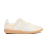 Pastel Lace-Up Sneakers Maison Margiela , Beige , Dames