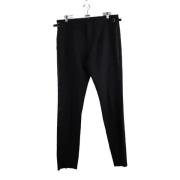 Pre-owned Wool bottoms Louis Vuitton Vintage , Black , Heren