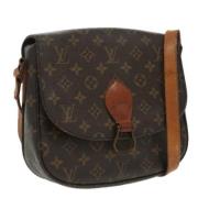 Pre-owned Canvas louis-vuitton-bags Louis Vuitton Vintage , Brown , Da...