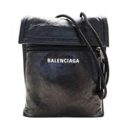 Pre-owned Leather balenciaga-bags Balenciaga Vintage , Black , Dames