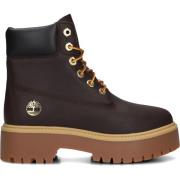 Stone Street Laarzen Bruin Leer Timberland , Brown , Dames