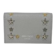 Pre-owned Leather wallets Jimmy Choo Pre-owned , Gray , Dames