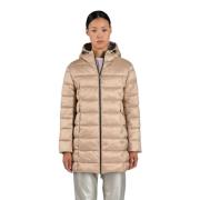 Lange Puffer Jas Canadian Classics , Beige , Dames