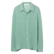 Casual Gestreept Overhemd Séfr , Green , Heren