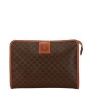 Pre-owned Leather celine-bags Celine Vintage , Brown , Dames