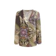 Lange Mouw Blouse Alviero Martini 1a Classe , Multicolor , Dames