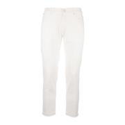 Klassieke Denim Jeans voor dagelijks gebruik PT Torino , White , Heren