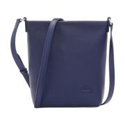 Elegante Verstelbare Cross Body Tas Lacoste , Blue , Dames