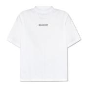 T-shirt met logo Balenciaga , White , Dames