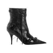 Rebel Gesp Laarzen Balenciaga , Black , Dames