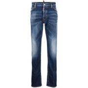 5 Pockets Pant Dsquared2 , Blue , Heren