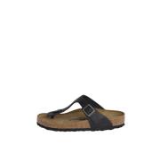 Zwarte platte schoenen Arizona stijl Birkenstock , Black , Dames