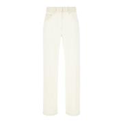 Klassieke Denim Jeans voor dagelijks gebruik Fendi , Beige , Dames