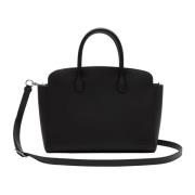 Tennisgeïnspireerde handtas van canvas Lacoste , Black , Dames