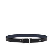 Omkeerbare leren riem Rc4097 Zwart Lacoste , Black , Heren