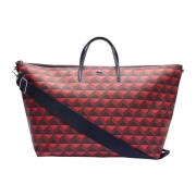 Seizoensgebonden Concept Shopper Henne/Marine Lacoste , Red , Dames