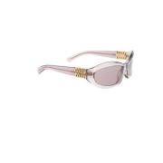 Stijlvolle Zonnebril Miu Miu , Pink , Dames