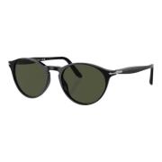 Zonnebril met groene lenzen Persol , Black , Heren