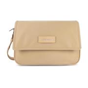 Magnetische Flap Schoudertas Basic Vita Lancaster , Beige , Dames