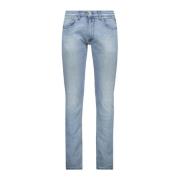 Slim-fit Denim Broek Replay , Blue , Heren