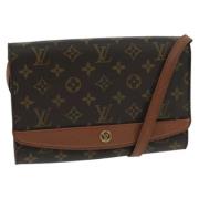 Pre-owned Canvas louis-vuitton-bags Louis Vuitton Vintage , Brown , Da...