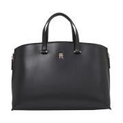 Zwarte Tote Tas voor Vrouwen Tommy Hilfiger , Black , Dames