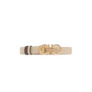 Omkeerbare riem Salvatore Ferragamo , Beige , Dames