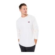 Lange Mouw T-shirt Tommy Jeans , Beige , Heren