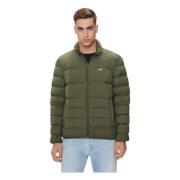 Korte Gewatteerde Jas Tommy Jeans , Green , Heren