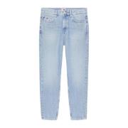 Klassieke Straight Fit Denim Jeans Tommy Jeans , Blue , Heren