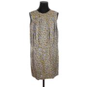 Pre-owned Silk dresses Louis Vuitton Vintage , Multicolor , Dames