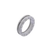 Pre-owned White Gold rings Bvlgari Vintage , Gray , Dames