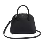 Daily City Handtas Zwart PVC Lacoste , Black , Dames