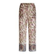 Berry Paisley Wijde Strandbroek Etro , Multicolor , Dames