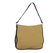 Pre-owned Canvas shoulder-bags Gucci Vintage , Beige , Dames