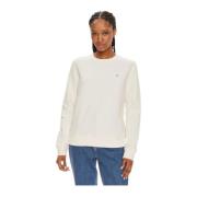 Crewneck Sweatshirt Tommy Jeans , White , Dames