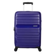 Flexibele Harde Koffer Donkerblauw American Tourister , Blue , Unisex