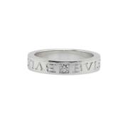 Pre-owned Silver rings Bvlgari Vintage , Gray , Dames