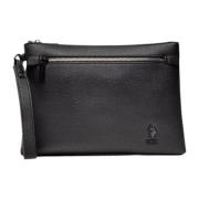 Stijlvolle Clutch Tas voor Vrouwen U.s. Polo Assn. , Black , Heren